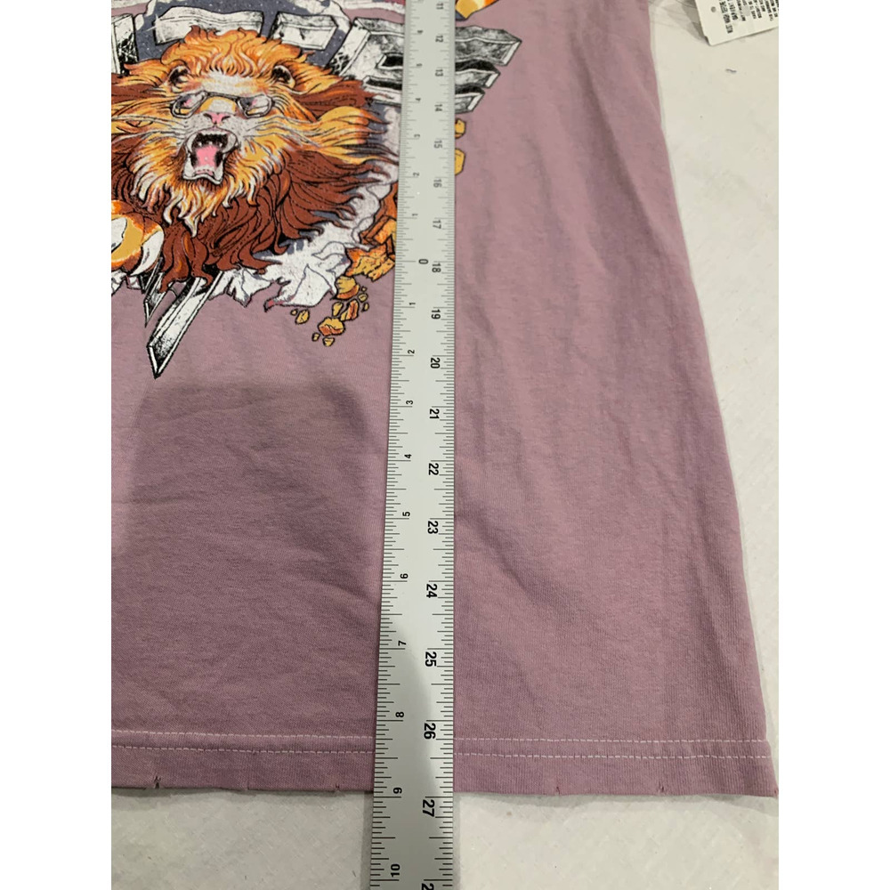 Van Halen Live 1982 Pink Graphic Tee T-shirt Size S/M - Picture 8 of 9